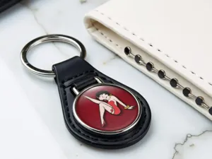Custom Leather Keychains High-End Customizable